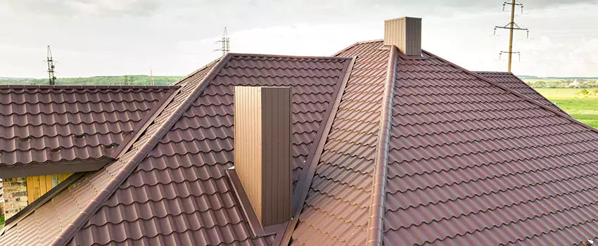 Residential Chimney Flashing Restoration in Hoffman Estates, IL