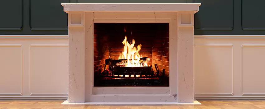 Decorative Electric Fireplace Installation in Hoffman Estates, Illinois