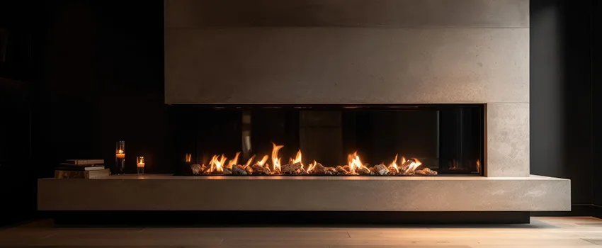 Gas Fireplace Ember Bed Design Services in Hoffman Estates, Illinois