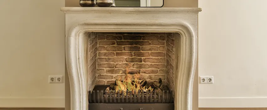 Vintage-style Fireplace Redesign in Hoffman Estates, Illinois