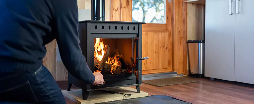 Open Hearth Wood Fireplace Installation in Hoffman Estates, IL