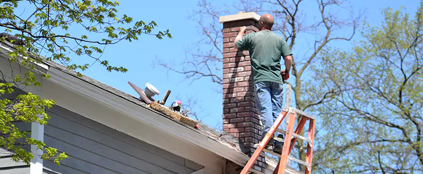 Vinyl and PVC Chimney Flashing Installation in Hoffman Estates, IL