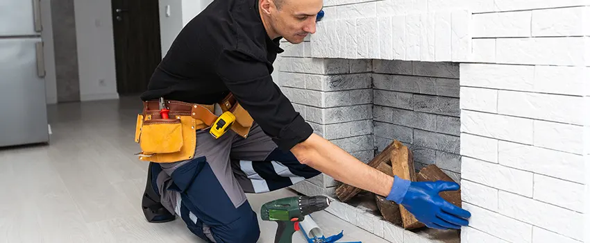 Fireplace Damaged Damper Frame Repair Services in Hoffman Estates, Illinois
